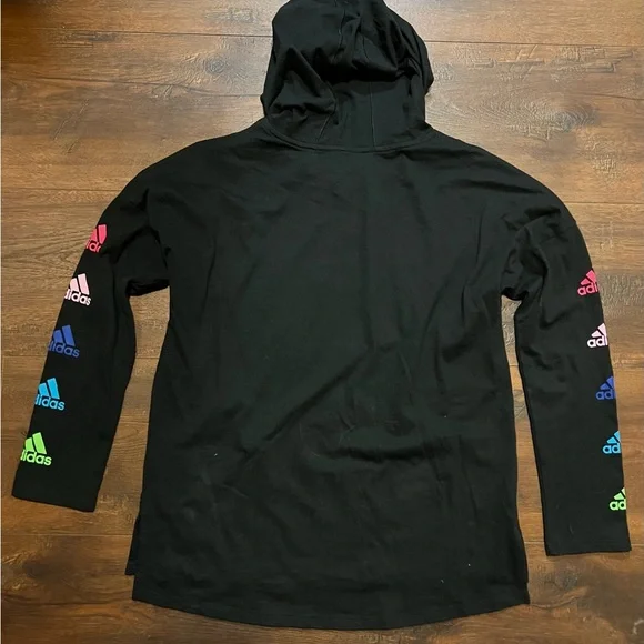 Adidas long sleeved hooded tee - Picture 5 of 5